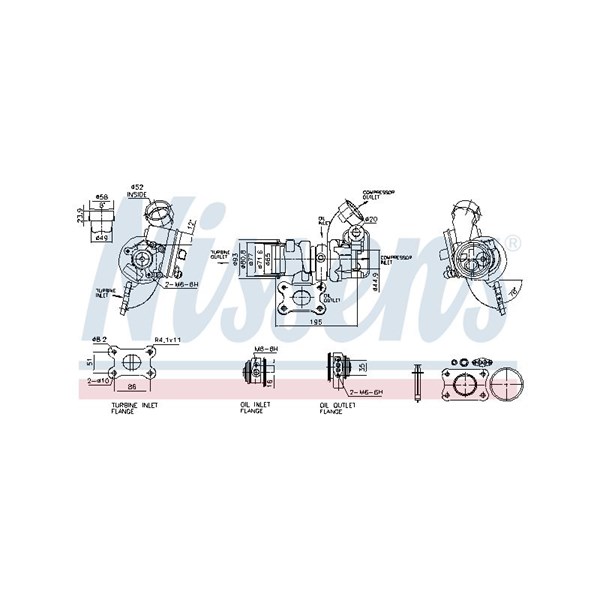 Turbo Nissens 93306 NISSENS