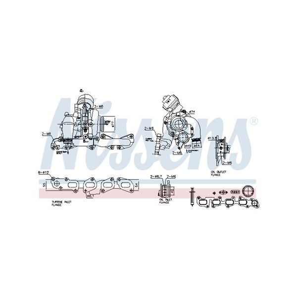 Turbo Nissens 93510 NISSENS