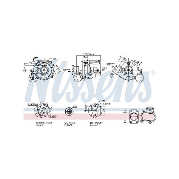 Turbo Nissens 93611 NISSENS