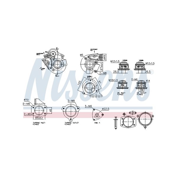 Turbo Nissens 93633 NISSENS