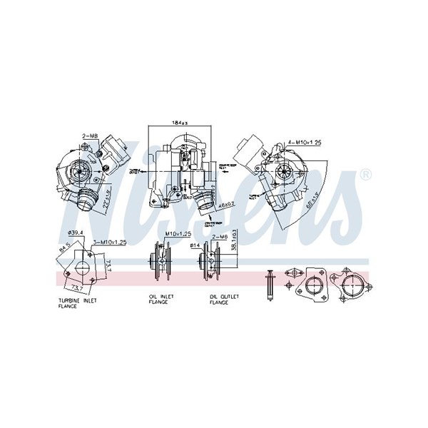 Turbo Nissens 93937 NISSENS