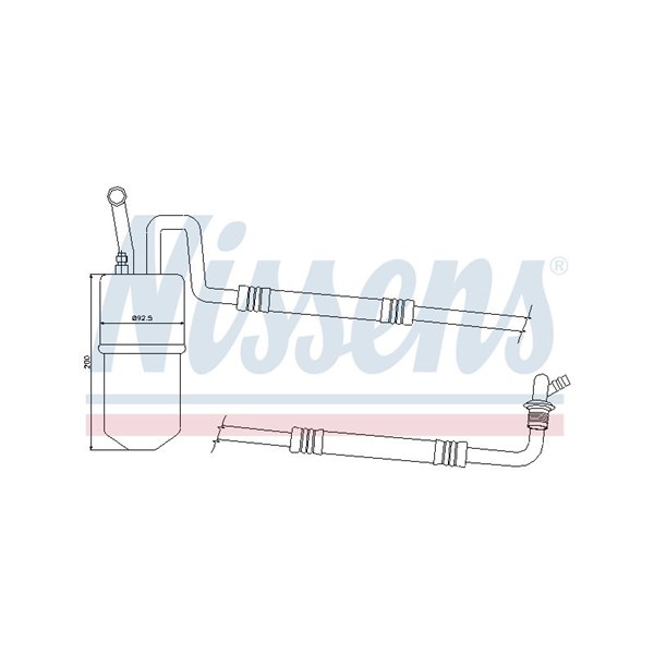 Torkfilter Nissens 95395 NISSENS