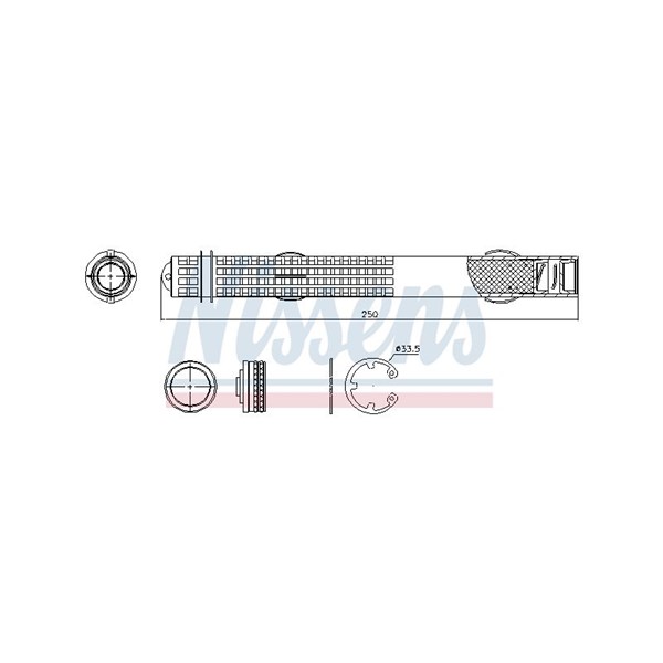 Torkfilter Nissens 95581 NISSENS