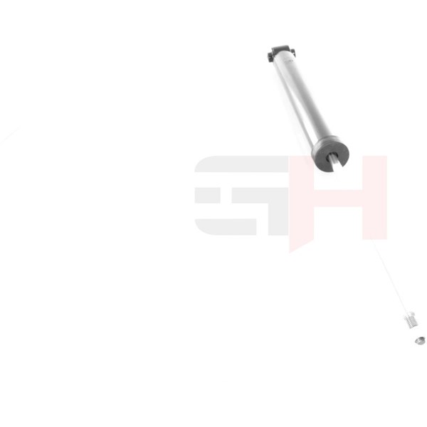 Stötdämpare, Bakaxel, Bakaxel höger, Bakaxel vänster Gh GH-331906 GH