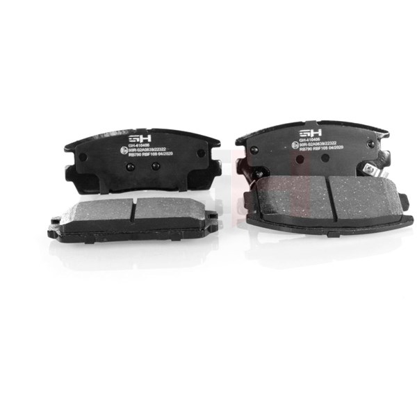 Bromsbeläggsats, Bakaxel Gh GH-410406 GH