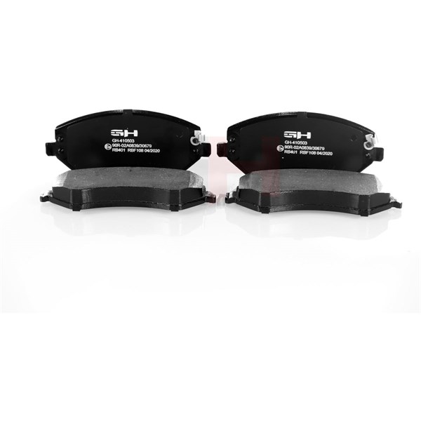 Bromsbeläggsats, Framaxel Gh GH-410503 GH