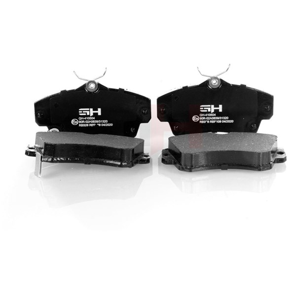 Bromsbeläggsats, Framaxel Gh GH-410504 GH
