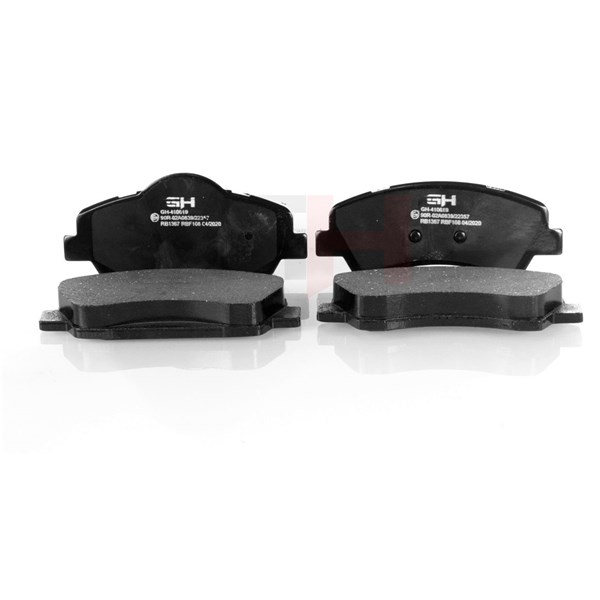 Bromsbeläggsats Solid, Framaxel Gh GH-410619 GH