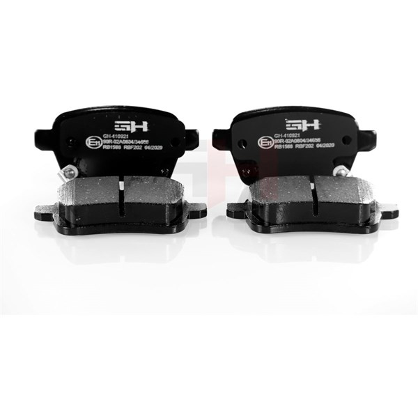 Bromsbeläggsats, Bakaxel Gh GH-410921 GH