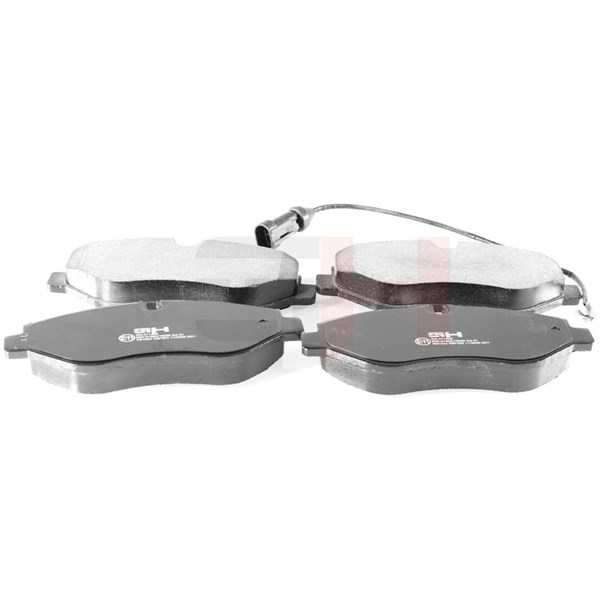 Bromsbeläggsats, Framaxel Gh GH-411405 GH