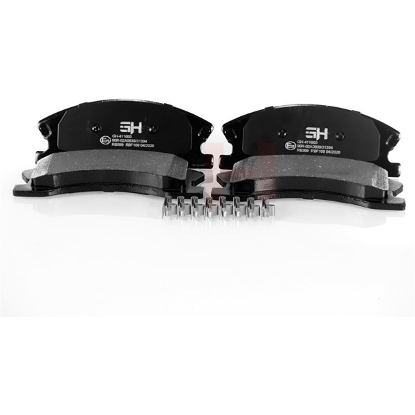 Bromsbeläggsats, Framaxel Gh GH-411603 GH