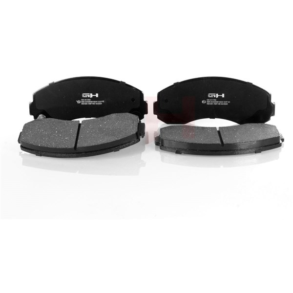 Bromsbeläggsats, Framaxel Gh GH-411704 GH