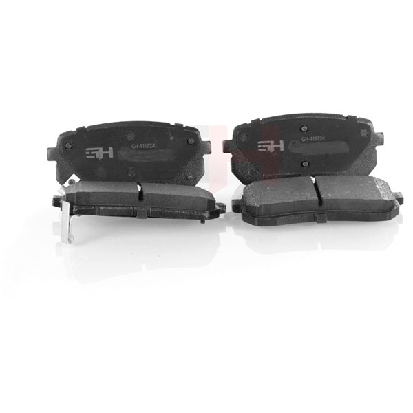 Bromsbeläggsats, Bakaxel Gh GH-411724 GH