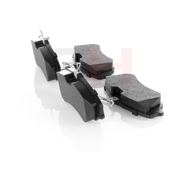 Bromsbeläggsats Ventilerad, Framaxel Gh GH-411937 GH