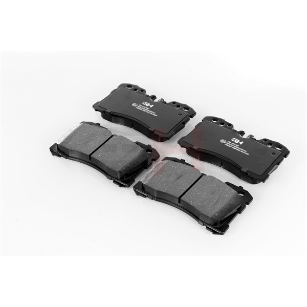 Bromsbeläggsats, Framaxel Gh GH-412102 GH