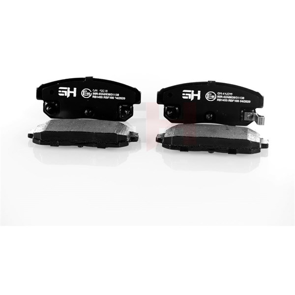 Bromsbeläggsats, Bakaxel Gh GH-412210 GH