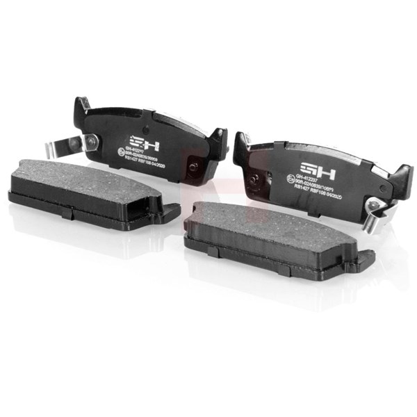 Bromsbeläggsats, Bakaxel Gh GH-412237 GH