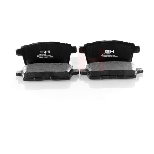 Bromsbeläggsats, Bakaxel Gh GH-412246 GH