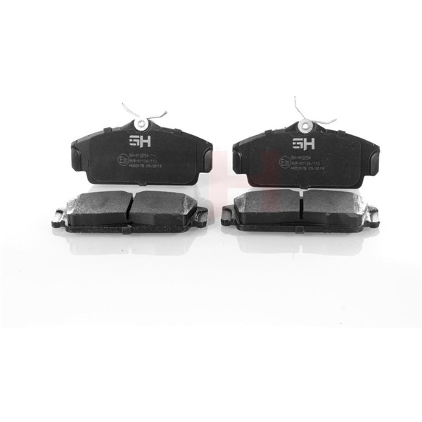 Bromsbeläggsats, Framaxel Gh GH-412254 GH