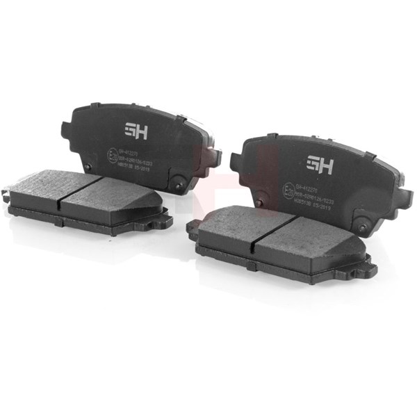 Bromsbeläggsats, Framaxel Gh GH-412270 GH