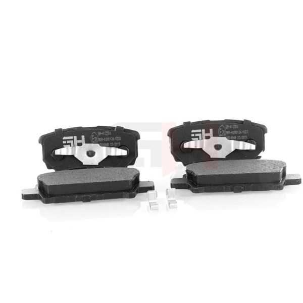 Bromsbeläggsats, Bakaxel Gh GH-412506 GH