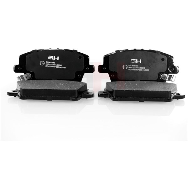 Bromsbeläggsats, Framaxel Gh GH-412640 GH
