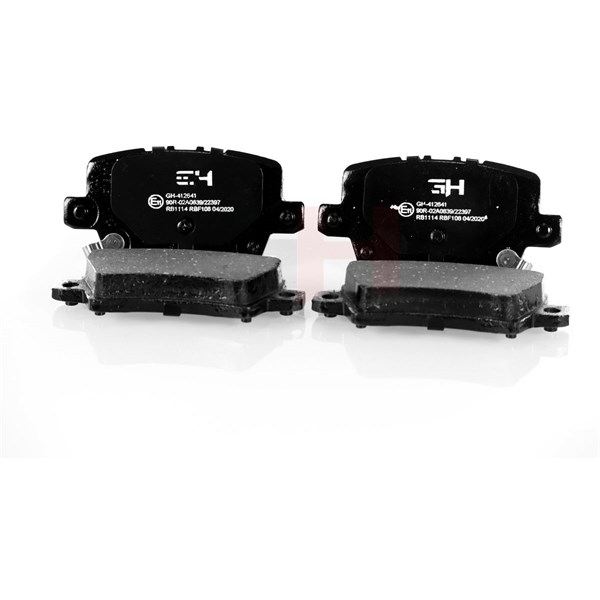 Bromsbeläggsats, Bakaxel Gh GH-412641 GH