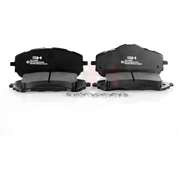 Bromsbeläggsats, Framaxel Gh GH-412804 GH