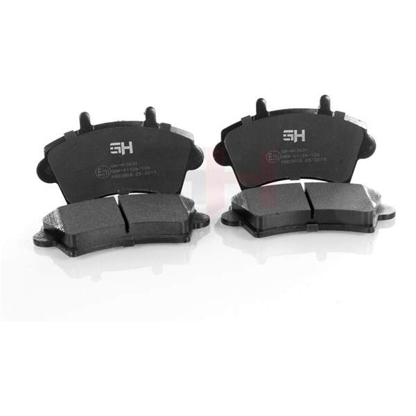 Bromsbeläggsats, Framaxel Gh GH-413631 GH