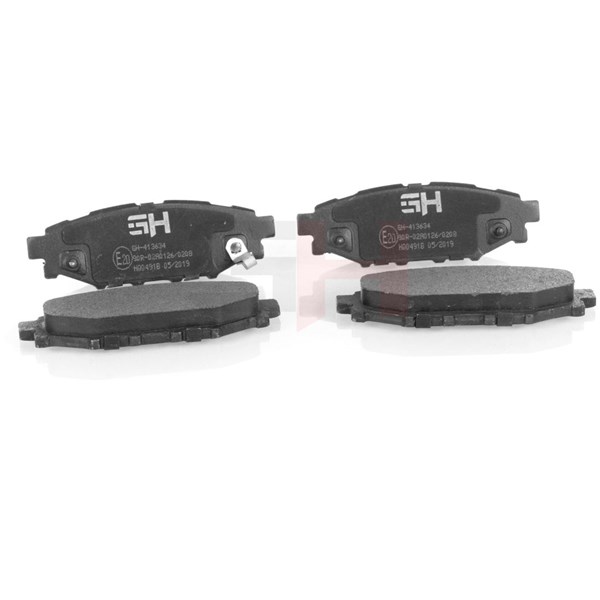 Bromsbeläggsats, Bakaxel Gh GH-413634 GH