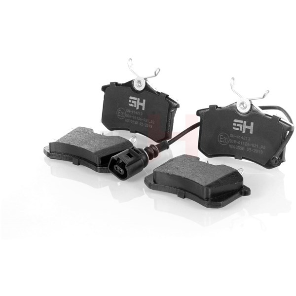 Bromsbeläggsats, Bakaxel Gh GH-414213 GH