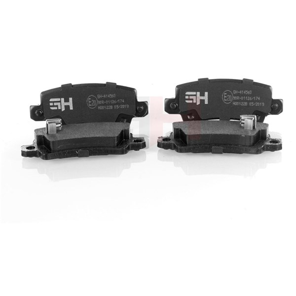 Bromsbeläggsats, Bakaxel Gh GH-414560 GH