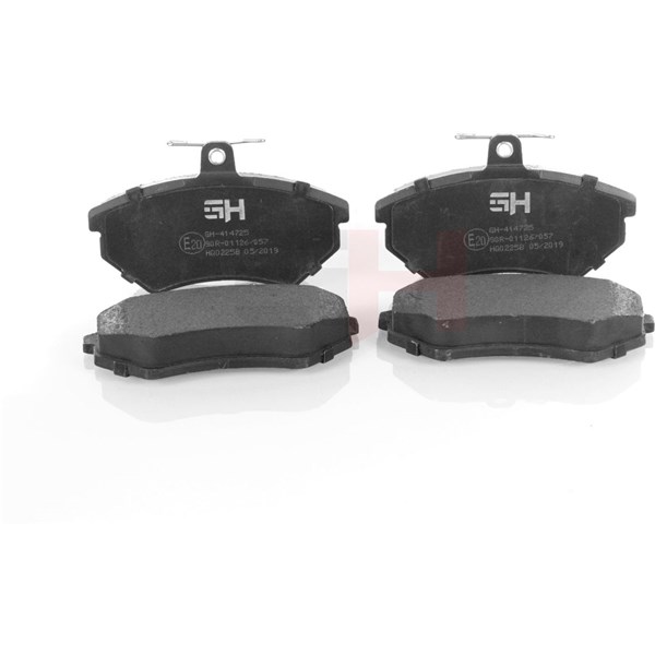 Bromsbeläggsats Solid, Framaxel Gh GH-414725 GH