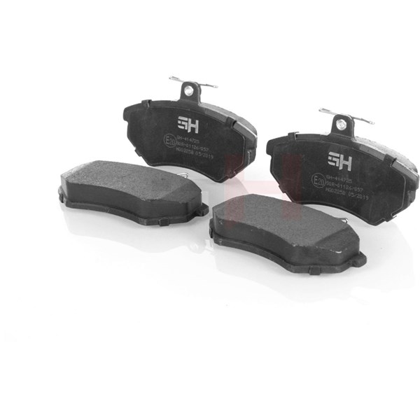 Bromsbeläggsats Solid, Framaxel Gh GH-414725 GH