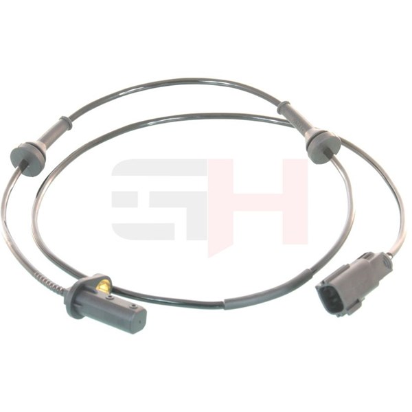 ABS-givare, Sensor, hjulvarvtal, Framaxel, framaxel höger Gh GH-7 GH