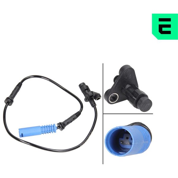 ABS-givare, Sensor, hjulvarvtal, Framaxel