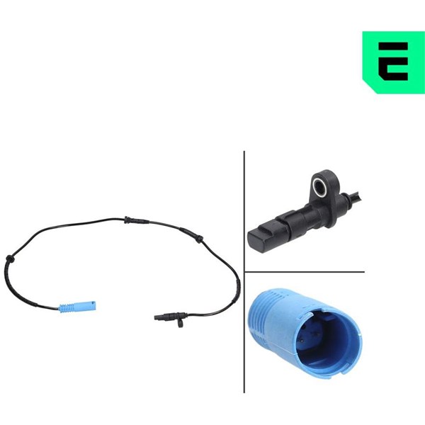 ABS-givare, Sensor, hjulvarvtal, Bakaxel