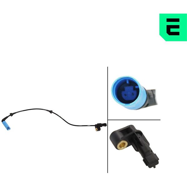 ABS-givare, Sensor, hjulvarvtal, framaxel vänster, framaxel höger
