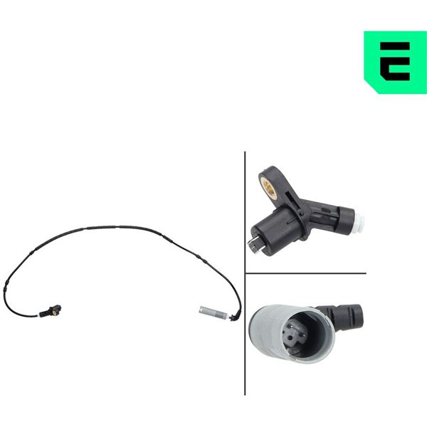 ABS-givare, Sensor, hjulvarvtal, Bakaxel