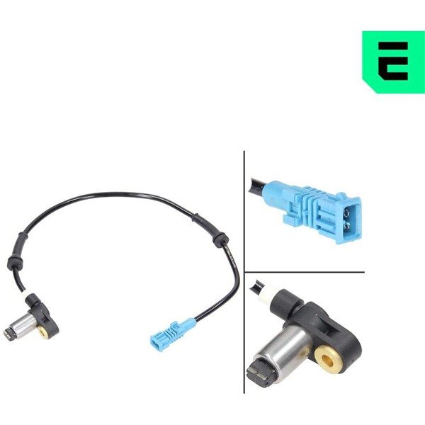 ABS-givare, Sensor, hjulvarvtal, Framaxel
