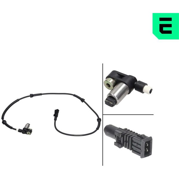 ABS-givare, Sensor, hjulvarvtal, Framaxel