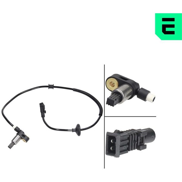 ABS-givare, Sensor, hjulvarvtal, Bakaxel