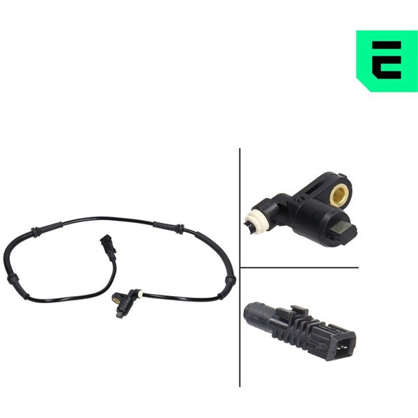 ABS-givare, Sensor, hjulvarvtal, Framaxel