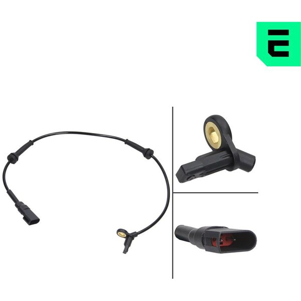 ABS-givare, Sensor, hjulvarvtal, Framaxel