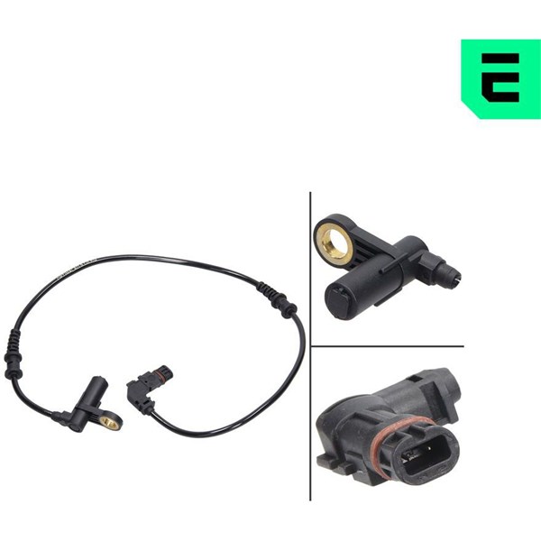 ABS-givare, Sensor, hjulvarvtal, Framaxel