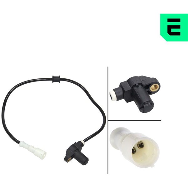 ABS-givare, Sensor, hjulvarvtal, Framaxel