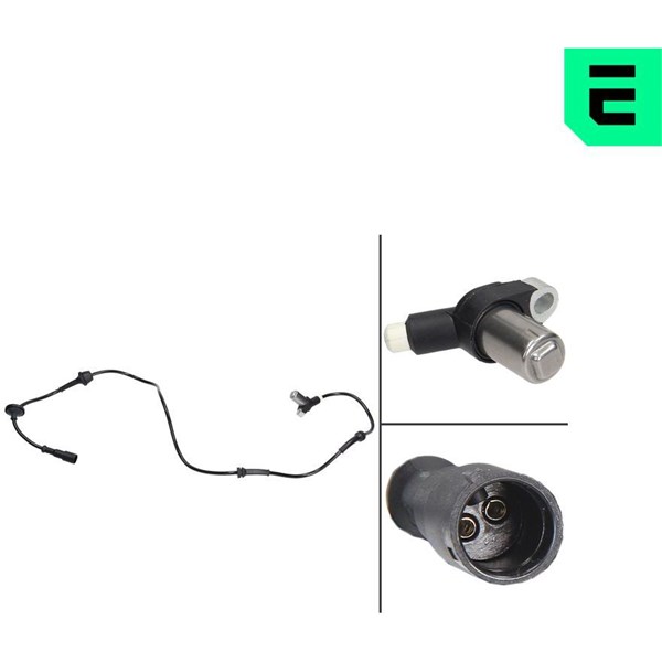 ABS-givare, Sensor, hjulvarvtal, Framaxel