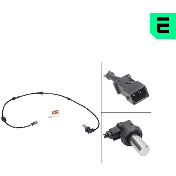 ABS-givare, Sensor, hjulvarvtal, Bakaxel