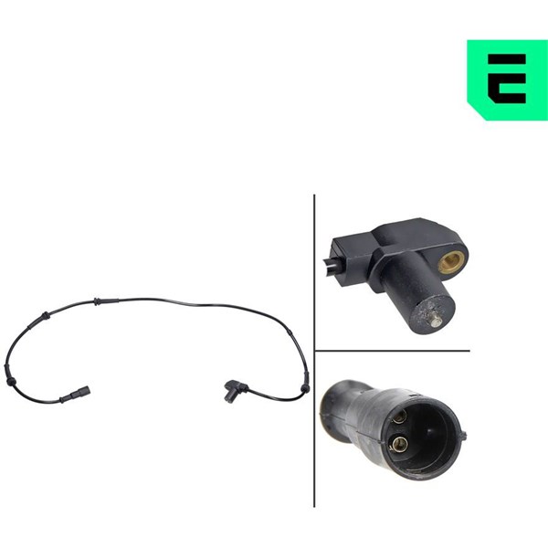 ABS-givare, Sensor, hjulvarvtal, Bakaxel