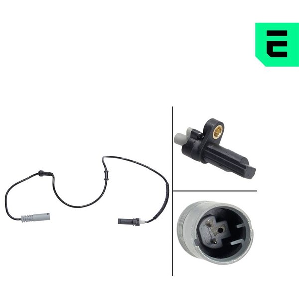 ABS-givare, Sensor, hjulvarvtal, Bakaxel ABS-givare, Sensor, hjulvarvtal, Bakaxel